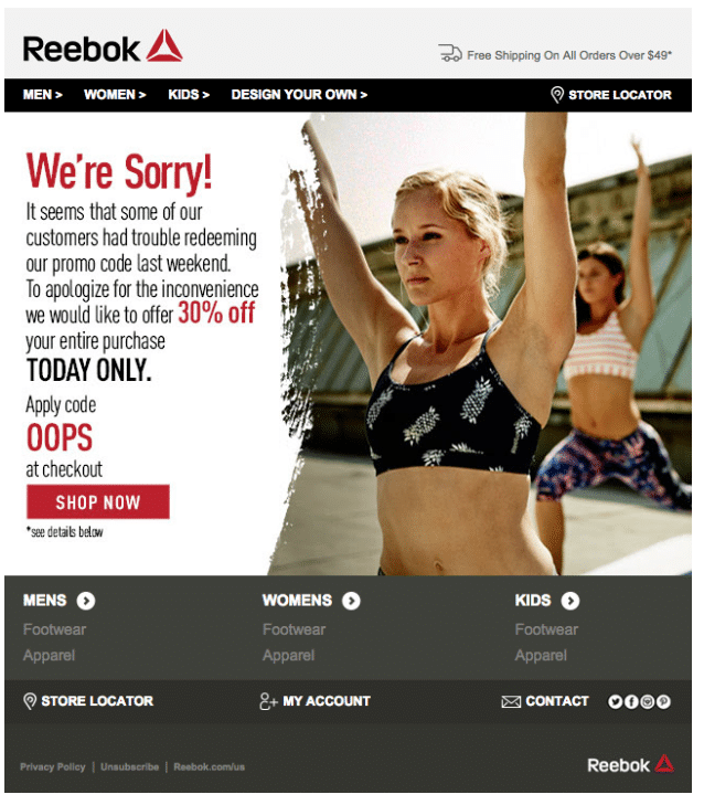Oops! When email marketing mistakes happen