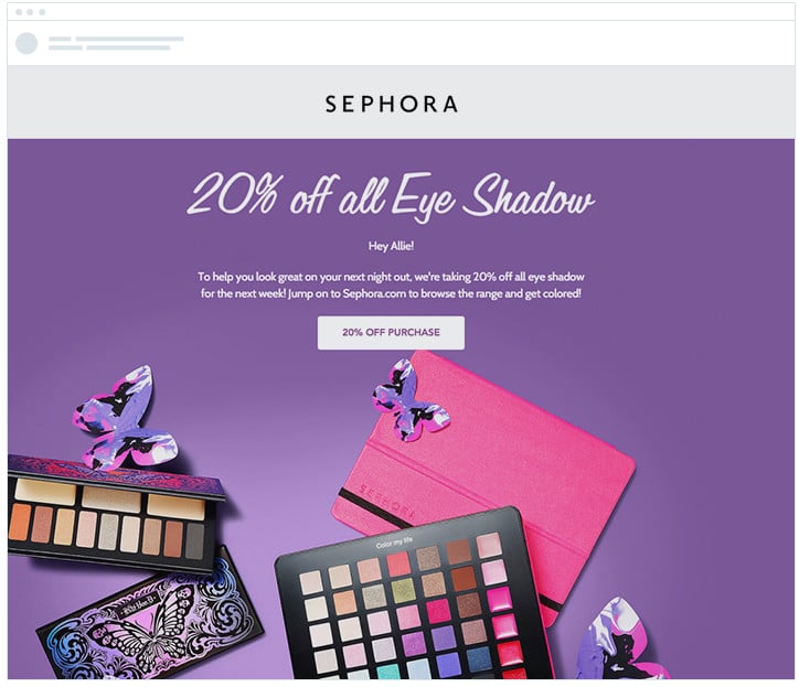 Sephora - A/B Test - Call to Action