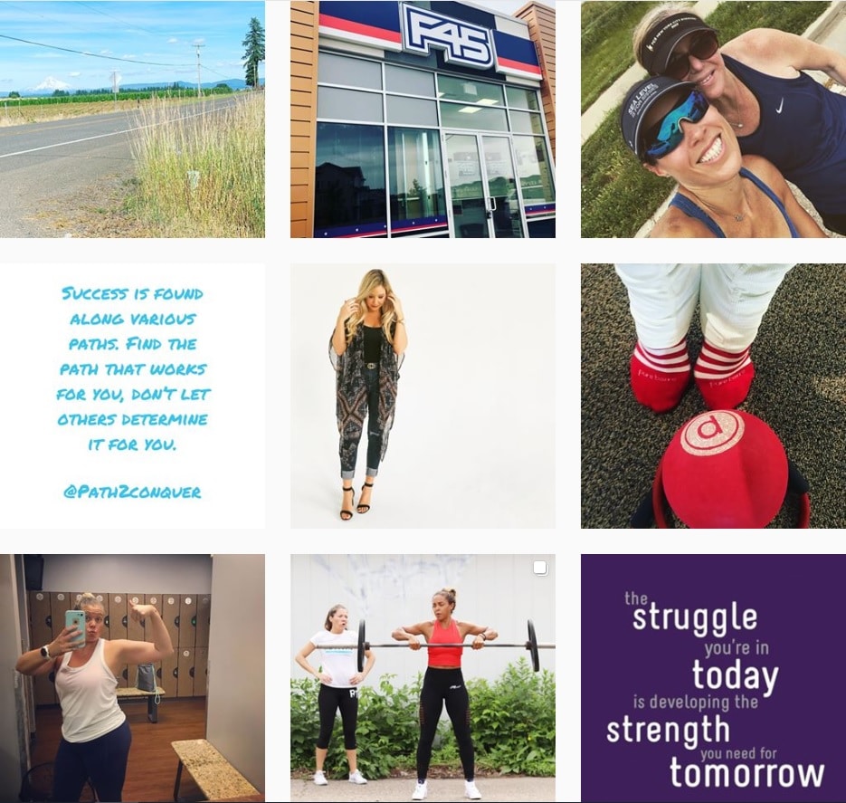 This Instagram collection shows how to integrate email marketing with a social media strategy