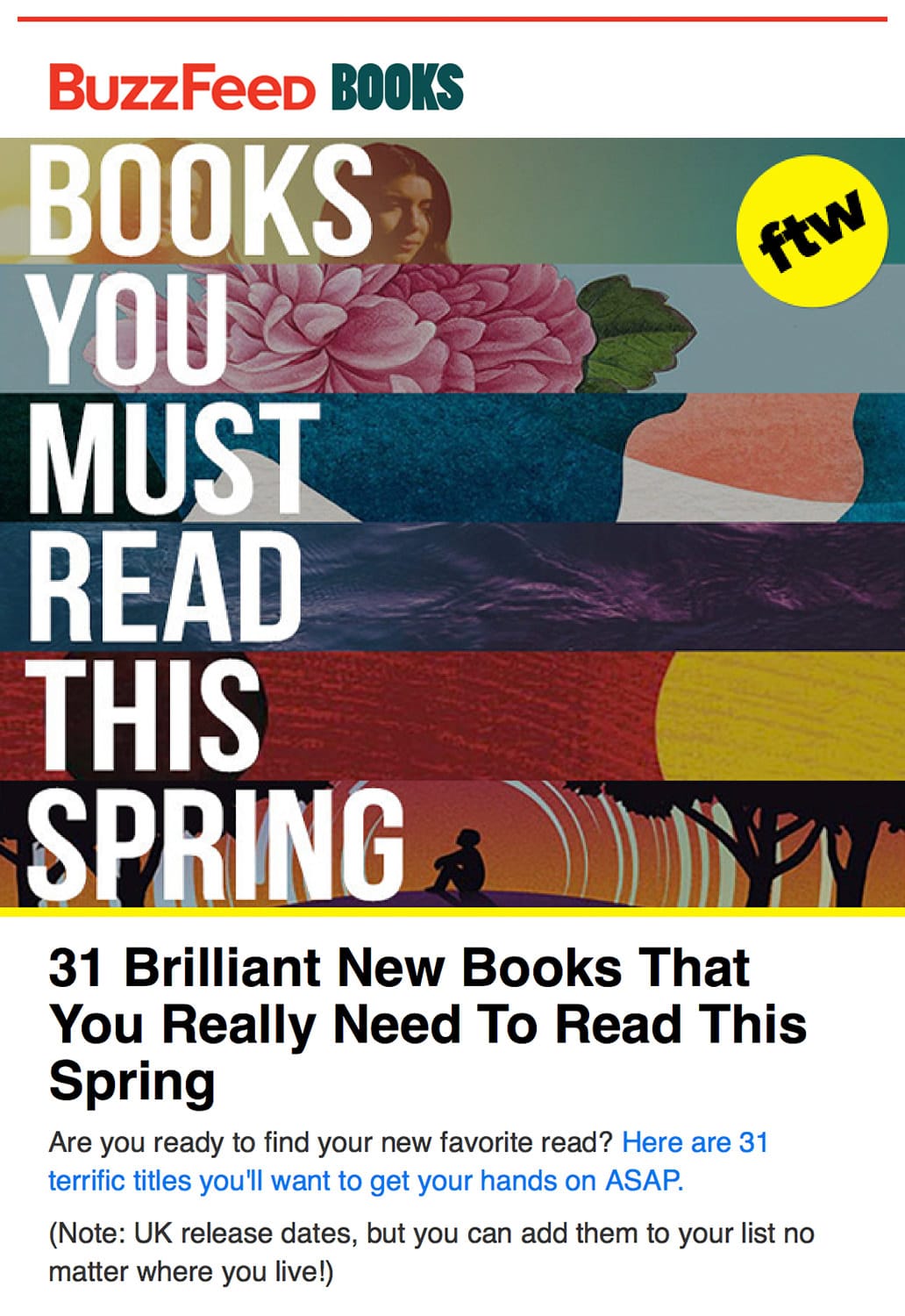 Campaign Monitor for publishers - BuzzFeed email