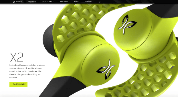 Jaybird Email Design Related to the Brand