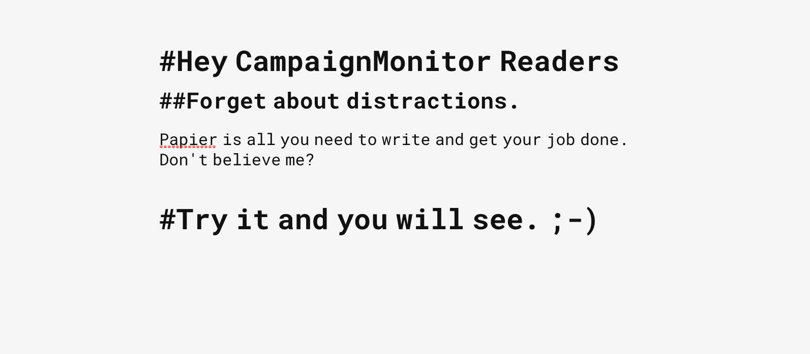 Papier – Chrome Extensions - Distraction-Free Writing Papier – Chrome Extensions - Distraction-Free Writing