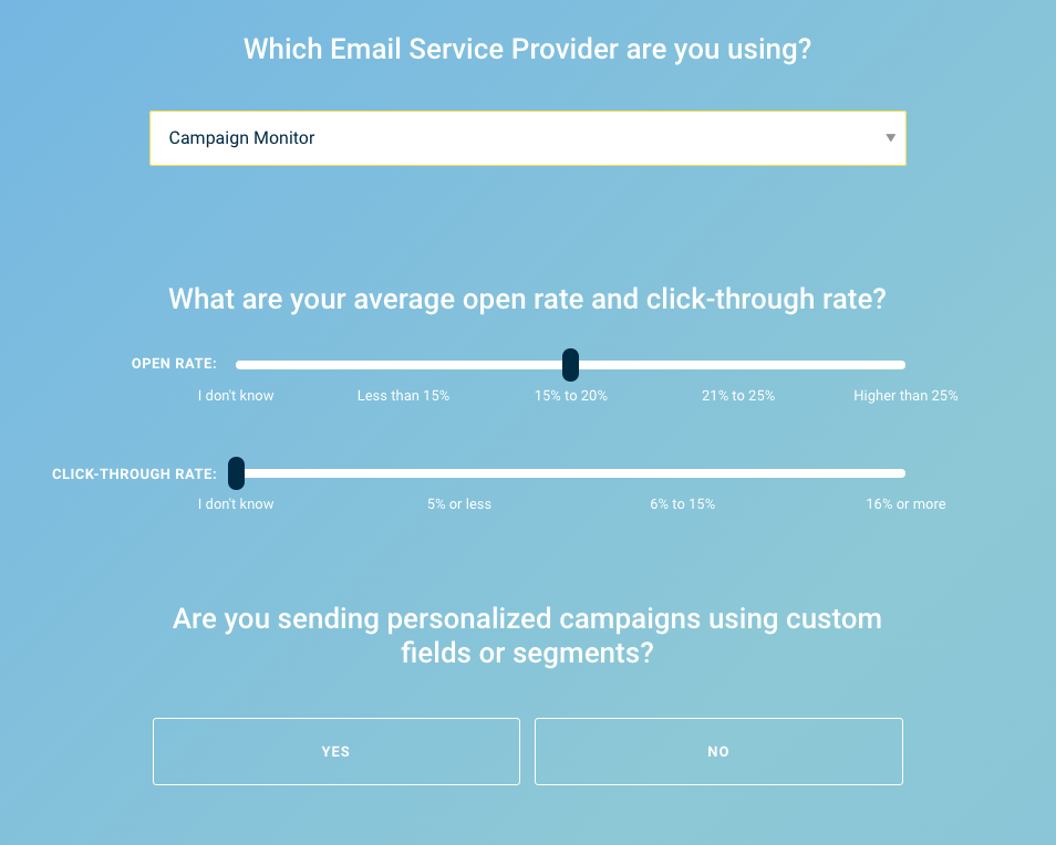 Email Marketing Strategy - Questions Email Marketing Strategy - Questions