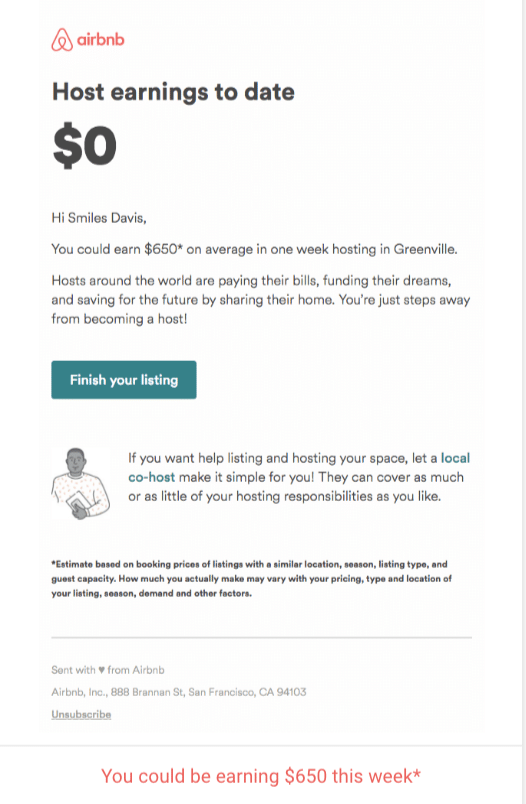 Airbnb –Email Marketing Automation – Hosting Program Airbnb –Email Marketing Automation – Hosting Program