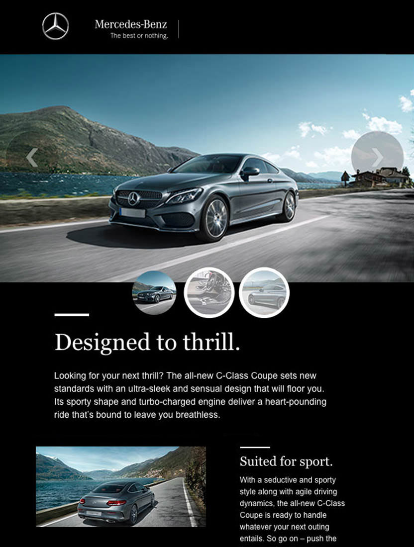 Email Marketing Mercedes Benz Campaign Monitor Email Marketing Customer Mercedes Benz