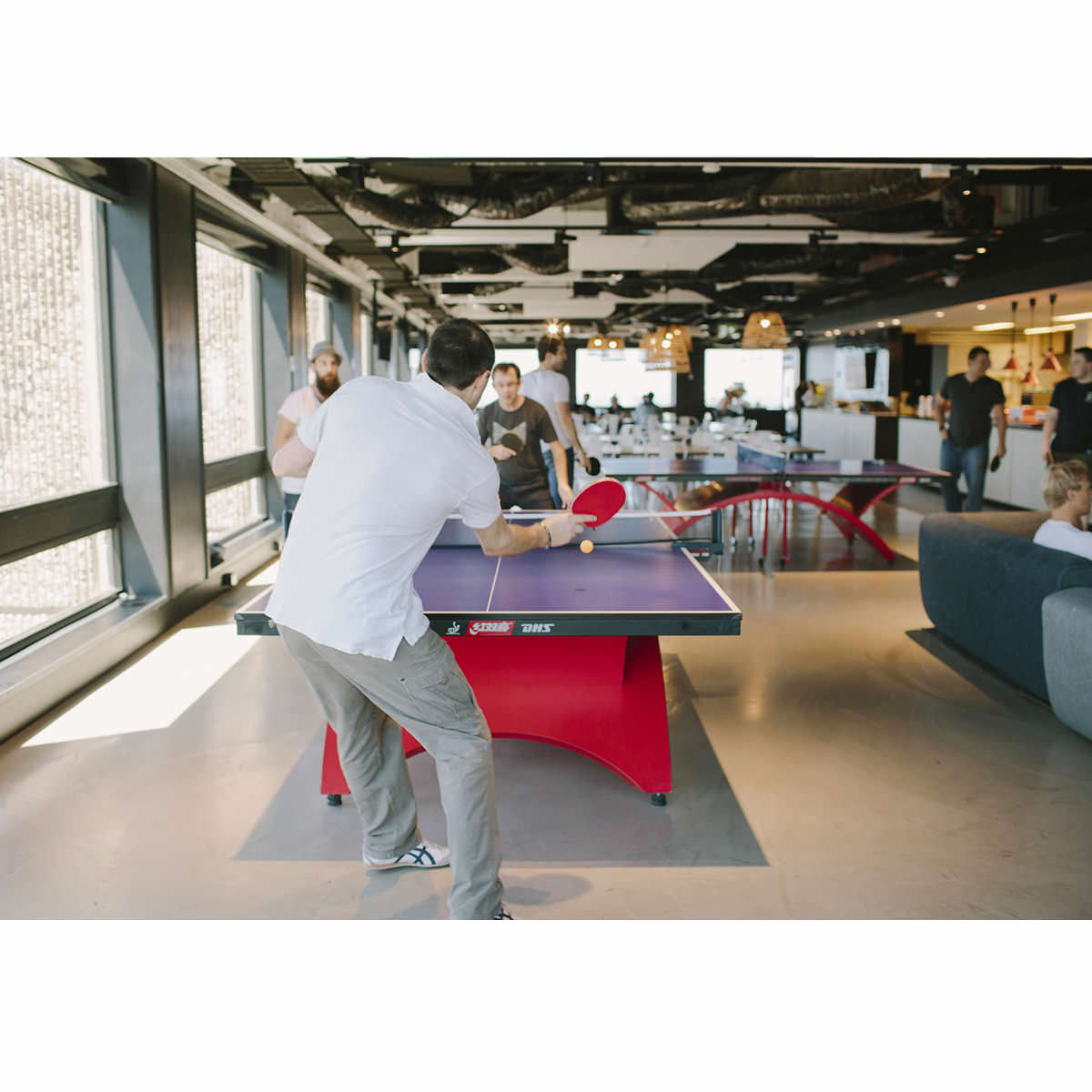 Annual Report - Giving Back - Ping Pong