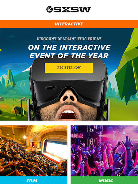 Email Marketing SXSW Campaign Monitor Email Marketing Customer SXSW