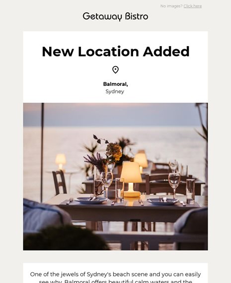  New Location Added Announcements Email Template