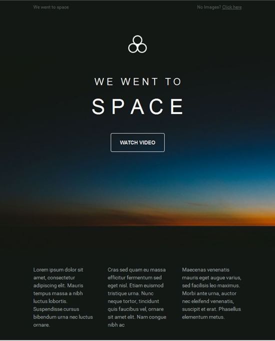 Free Announcements Email Templates | Build and Download | Campaign Monitor