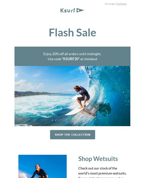 Flash Sale Deals-offers Email Template
