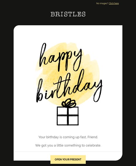 Birthday Deals-offers Email Template