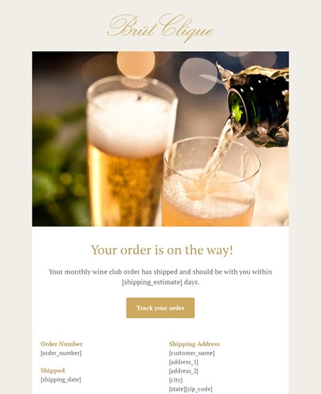 Transactional - Order Confirmation Transactional Email Template