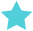 teal star