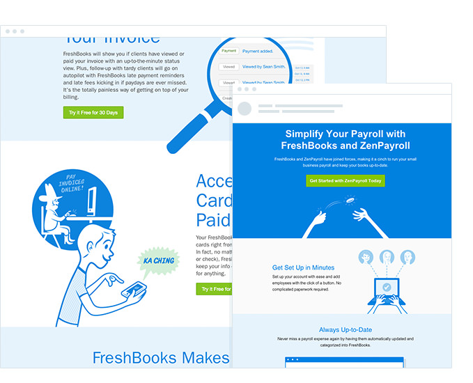 Freshbooks - Email Brand Campaign