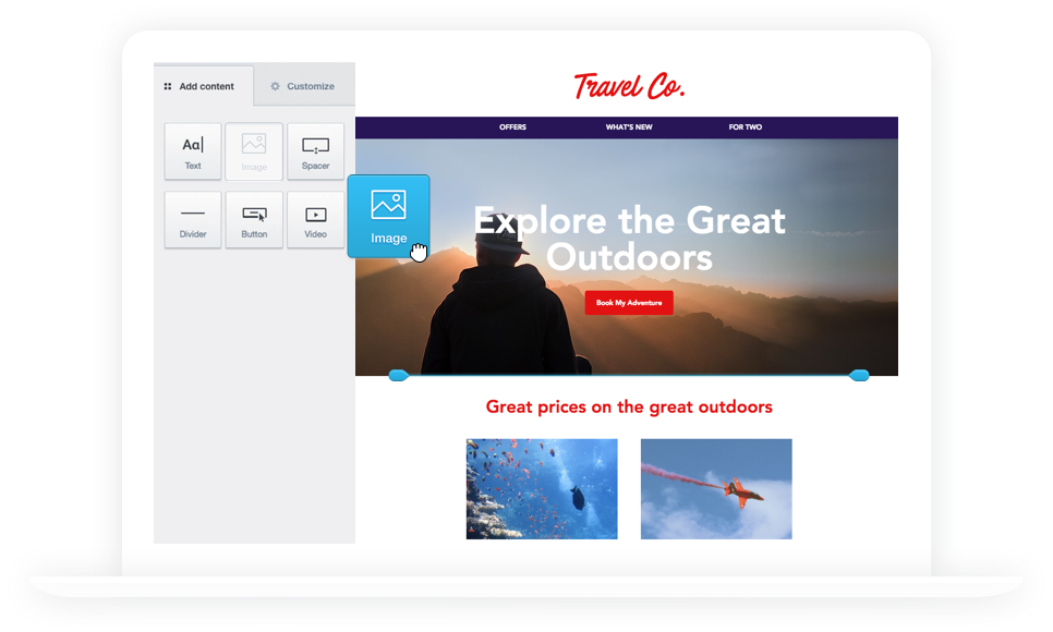 Download Build A Free Html Email Template In Less Than 60 Seconds Campaign Monitor