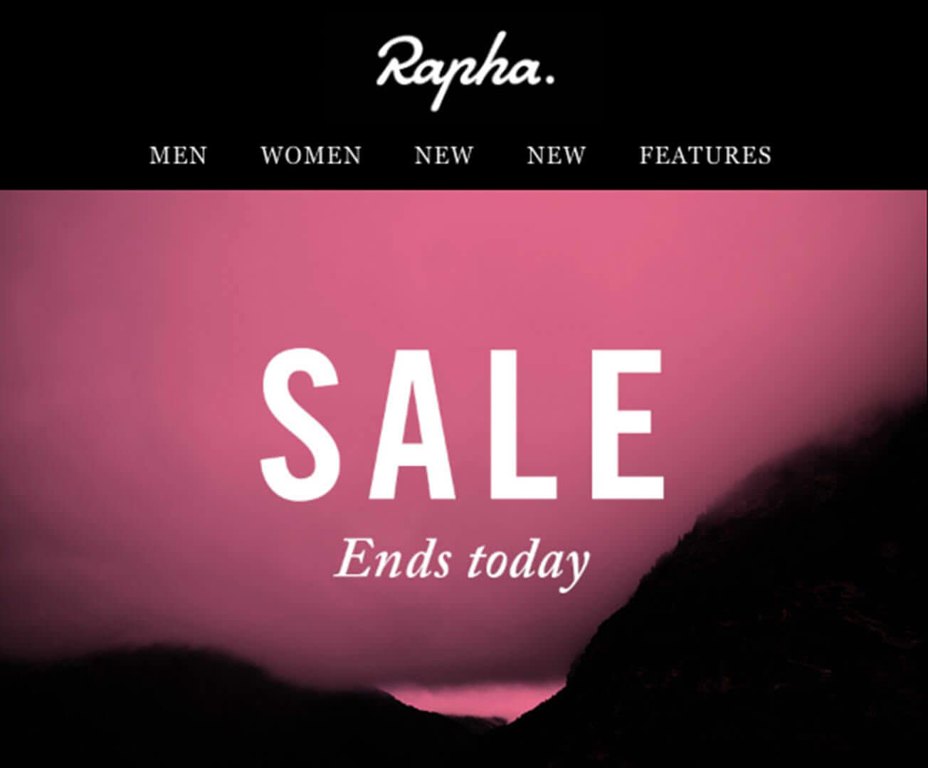 Rapha - Email Marketing Rapha - Email Marketing Campaign Example