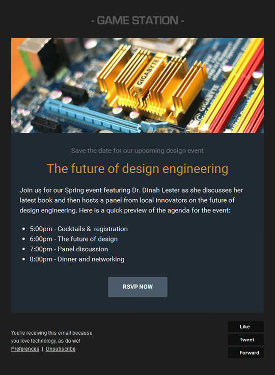 Email Template - Game Station Email Template - Game Station