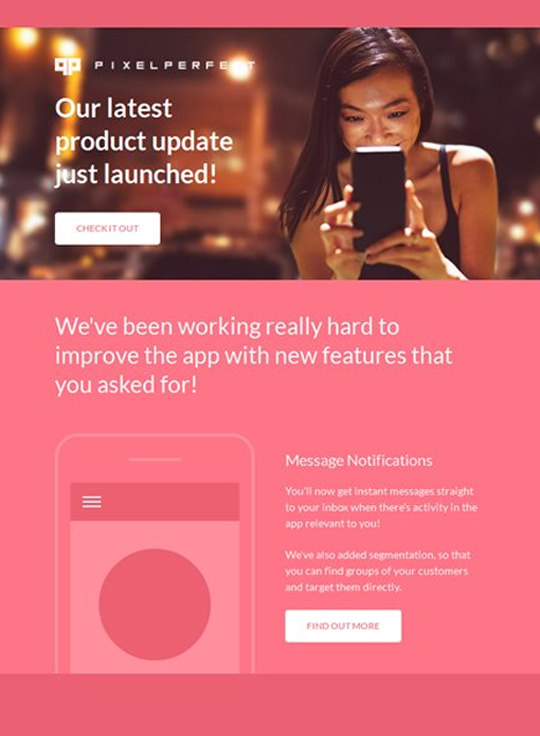 Email Template - Pixelperfect