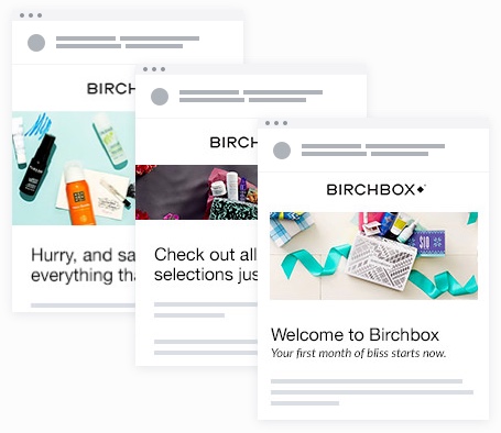 Email Marketing - Birchbox Welcome Email