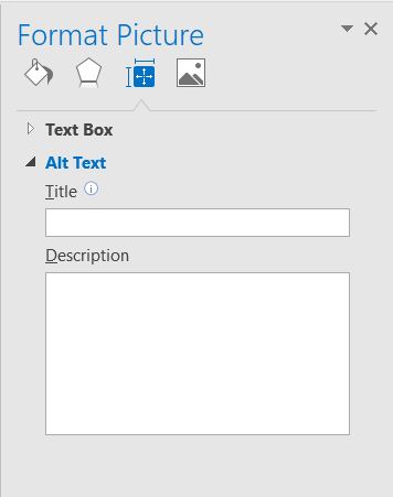 Microsoft Office format picture option - Displaying and optimizing ALT text in popular email clients