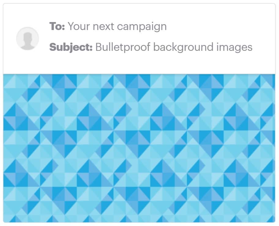 Want to add a little extra pizzazz to your email with an attractive background image?