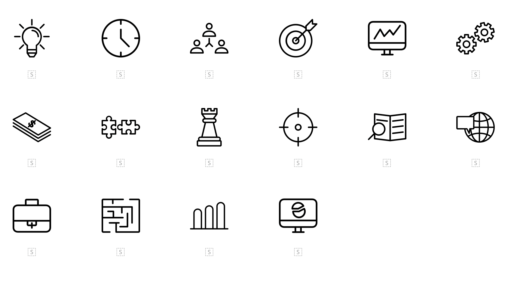 A screenshot of free icons from Flaticon