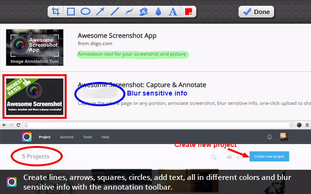 Need to walk your readers through a process? Then Awesome Screenshot is a tool you need in your toolbox. It allows you to easily take screenshots of any web page and edit them to better convey your message. 