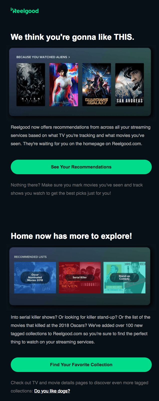 Email campaign optimization and, specifically, click-through optimization is about giving a user an easy path to engagement.
