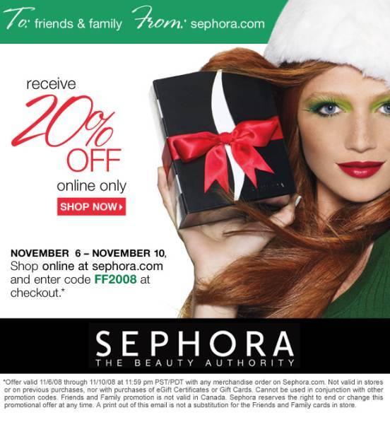 Compelling holiday discount email example