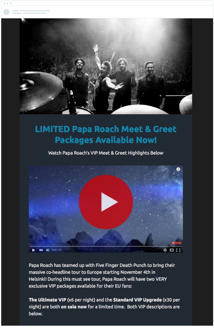 papa roach email