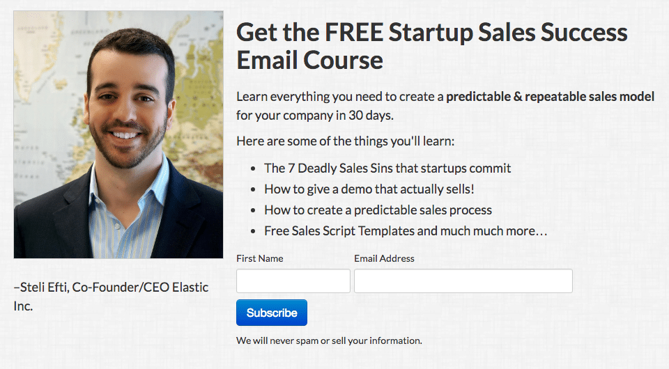 automated email course