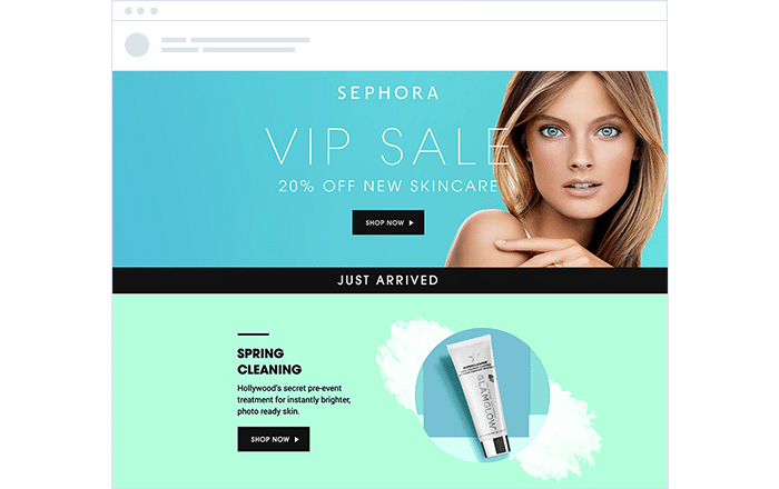 Sephora Automated VIP email