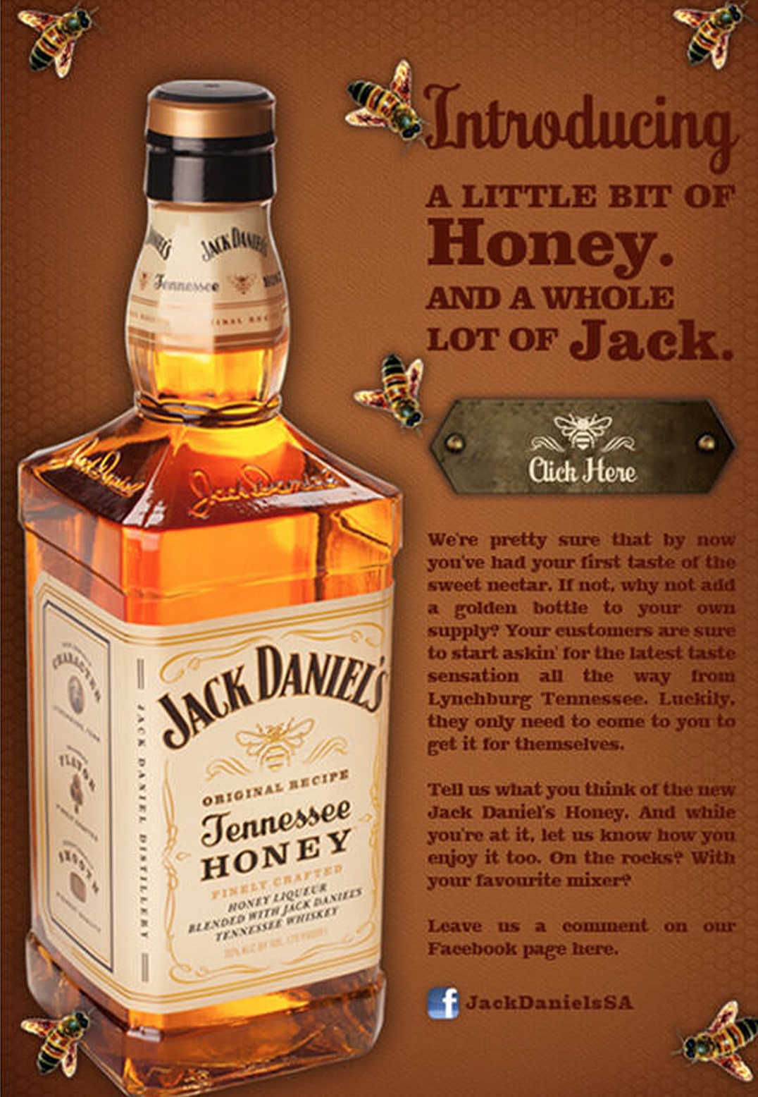 Jack Daniels - Email Marketing Campaign - Feedback Email
