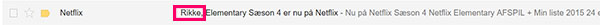 Netflix – Email Subject Line