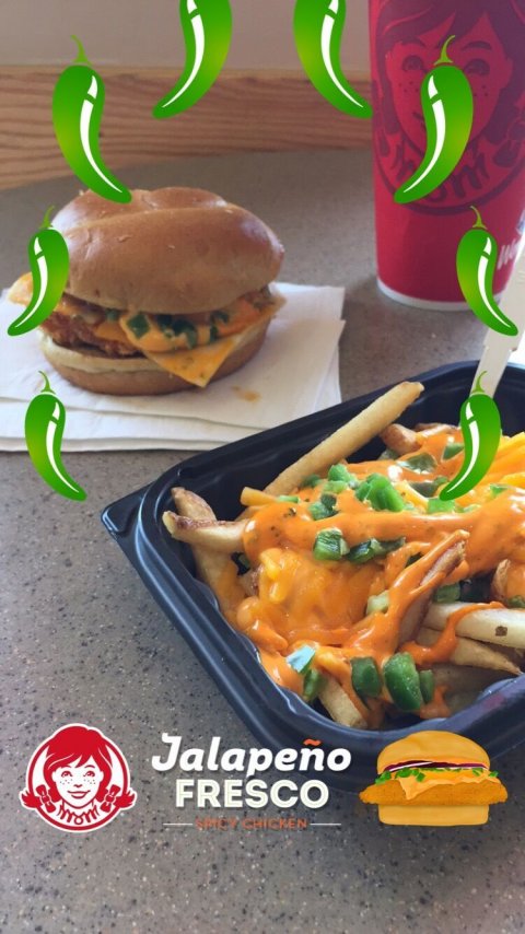 Wendy's Snapchat On Demand Geofilter