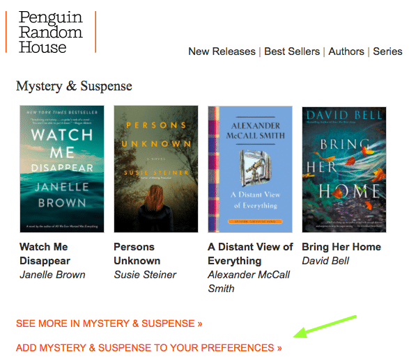 Penguin Random House - Preference Center for Email Subscribers