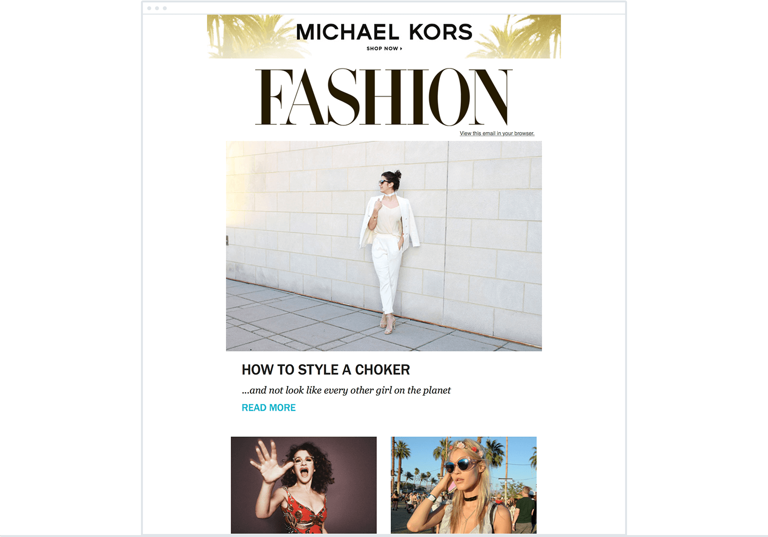 michael kors newsletter discount