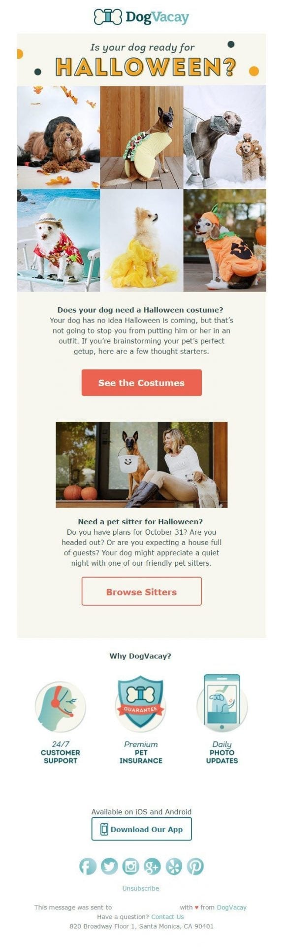 halloween email templates