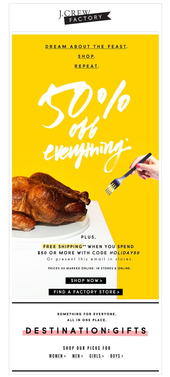 thanksgiving email templates