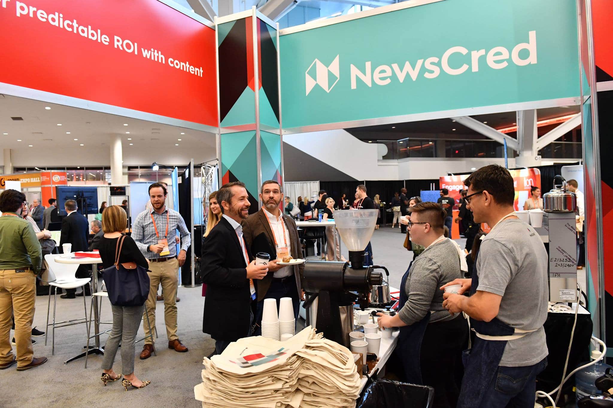 Email marketers network and socialize at Content Marketing World.