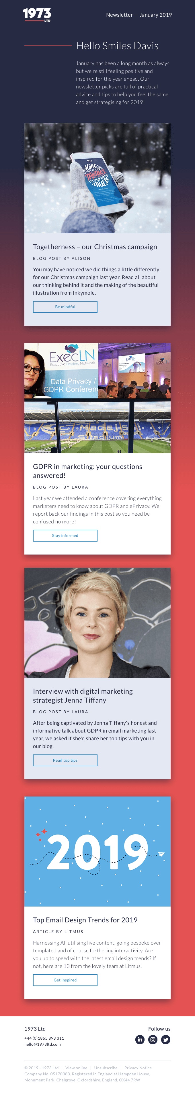 35 Best Email Newsletter Examples We Ve Ever Seen Campaign Monitor 35 Best Email Newsletter Examples We Ve Ever Seen Campaign Monitor