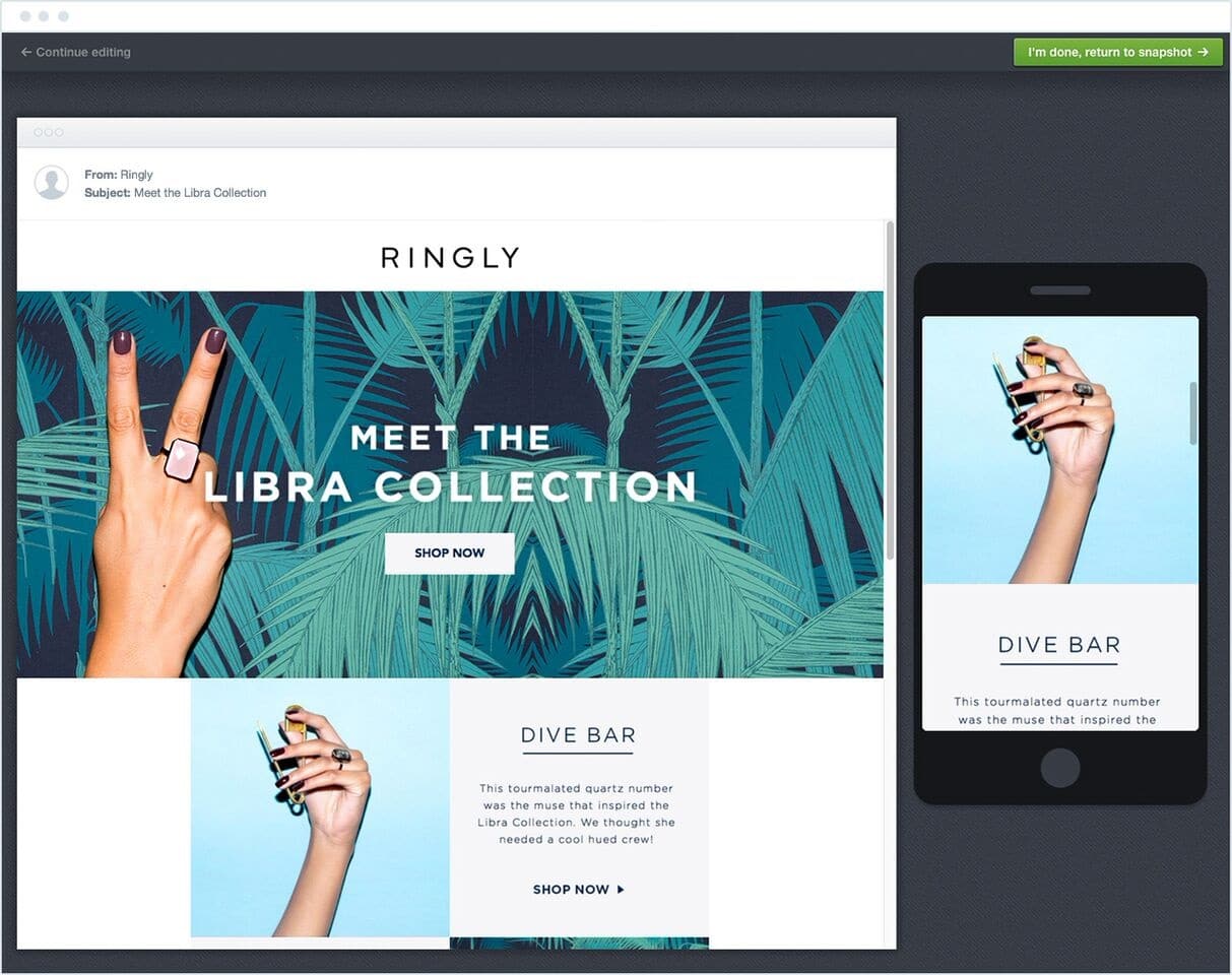mobile-ready website example