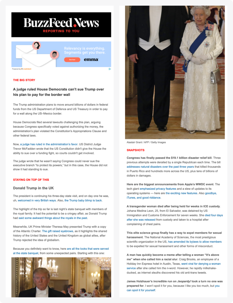 15 Amazing Email Newsletter Examples (and Why They Work) | Campaign Monitor