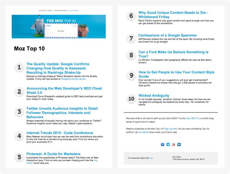 15 Amazing Email Newsletter Examples (and Why They Work) | Campaign Monitor