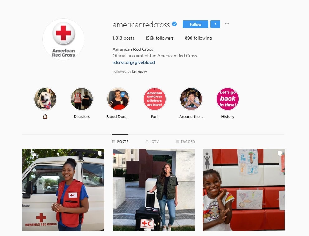 Instagram is one of the most frequented social media platforms, making it a top contender for nonprofits.