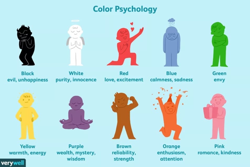 Colors can have a powerful effect on our emotions.