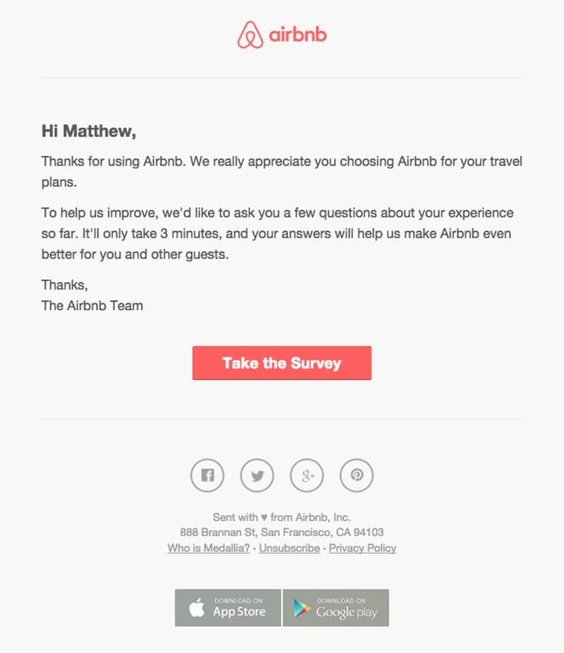 travel email address ideas