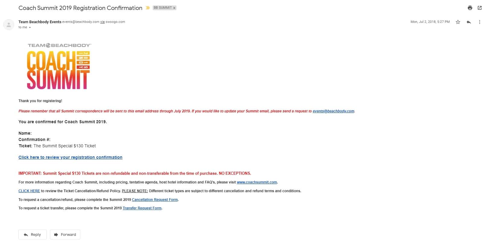 6 Confirmation Emails for Events (With Examples) Campaign Monitor 6 Confirmation Emails for Events (With Examples) Campaign Monitor