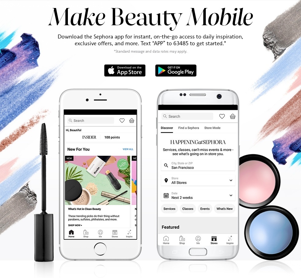 Sephora Beauty mobile omnichannel approach