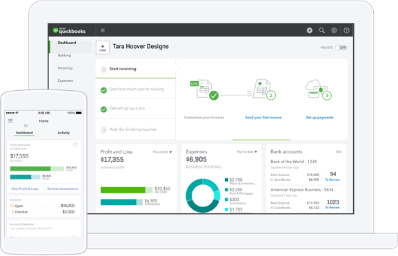 Quickbooks Online Accounting Platform for Ecommerce